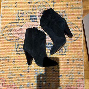 NWOT Isabel Marant Etoile Ankle Boots in Black Suede - 38EU